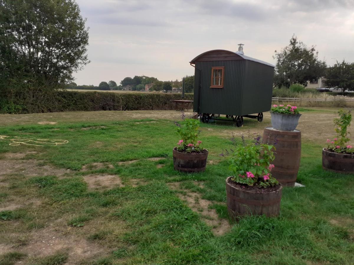 Glamping In Wiltshire In Our Luxury Shepherds Hut Chippenham  Esterno foto