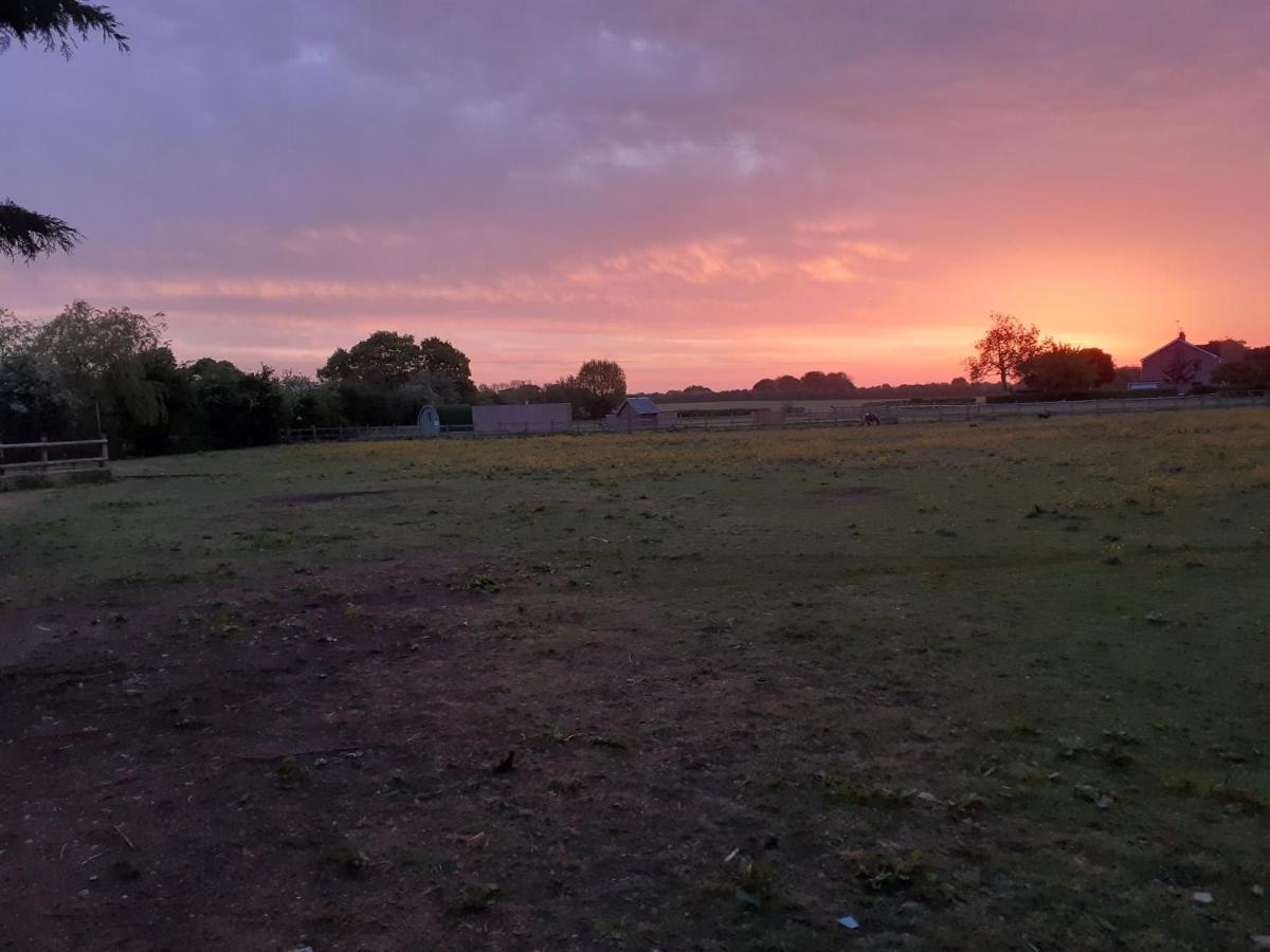 Glamping In Wiltshire In Our Luxury Shepherds Hut Chippenham  Esterno foto